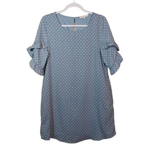 ANDREE LADIES 3/4 SLEEVE MIDI DRESS- M